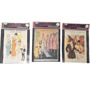 Butterick Classic Collection Vintage Fashion Iron-On Transfers  3 ears Large